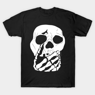 Speak No Evil Skull T-Shirt